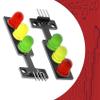 Bloepum 15x LED Traffic Light Module DIY Traffic Light 3.3-5V Compatible with for view 3
