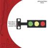 Bloepum 15x LED Traffic Light Module DIY Traffic Light 3.3-5V Compatible with for view 4