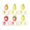 AUSOWELL Fruit Battle Spin Tops Set - Interactive Collision Toys for Kids, Family Competition Game with 6 Fruit-Shaped Spinning Tops, Boys Girls Toy Series view 1