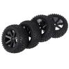 4Pcs 1/10 Off-Road Vehicle Plastic Wheels for DIY Car Toy Accessories Small Handmade Wheel Parts for Racing and Truck Enthusiasts view 1