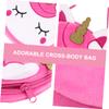 Veemoon Girl Unicorn Purse Cartoon Pouch Party Bag Adorable and Fashionable Suitable for Boys and Girls view 3