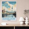 1000 Piece Jigsaw Puzzles for AdultsDsseldorf GermanyClassic Puzzle Difficult Puzzle Fun Creative DIY Toys Gifts for Girls and Boys, Family Games50x70cm-AX27 view 2