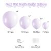 108Pcs Pearl Purple Stuffed Balloons Different Size, 18/12/10/5 inch Lilac Lavender Balloons Garland Arch kit for Birthday Baby Shower Wedding Party Decoration view 2