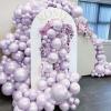 108Pcs Pearl Purple Stuffed Balloons Different Size, 18/12/10/5 inch Lilac Lavender Balloons Garland Arch kit for Birthday Baby Shower Wedding Party Decoration view 4