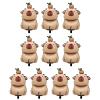 10Pieces Eye Catching Capybaras Balloons Suitable For Children Parties And Animal Lover Sturdy And Stable view 1