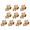 10Pieces Eye Catching Capybaras Balloons Suitable For Children Parties And Animal Lover Sturdy And Stable view 1