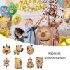 10Pieces Eye Catching Capybaras Balloons Suitable For Children Parties And Animal Lover Sturdy And Stable view 2