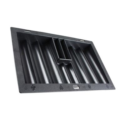 COSMEVIVI Poker Chip Holder Poker Chip Tray for Poker Table Sturdy Plastic Table Chip Tray for Gaming Easy Use