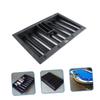 COSMEVIVI Poker Chip Holder Poker Chip Tray for Poker Table Sturdy Plastic Table Chip Tray for Gaming Easy Use view 2