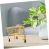 Cabilock Shopping Cart Makeup Sponge Holder Stylish Makeup Sponge Organizer for Desk and Vanity Decor for Bedroom Office and Study Room view 4
