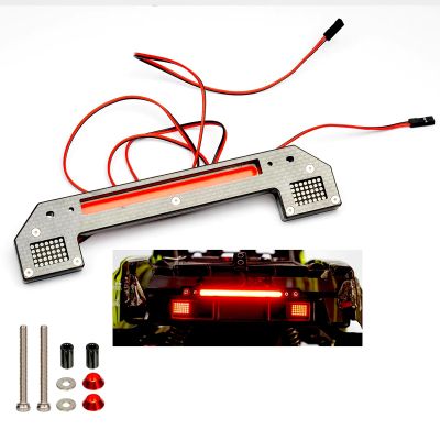Carbon Fiber Taillight Lights Kit for Arrma 6S 1/7 Mojave EXB V2 V1,Durable Light Lamp Upgrade Set,RC Car Taillight LED Light Set Lamp Bar for 1/7 Scale Arrma 6S Upgrade Parts Accessories