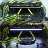 Aluminum Top Lights Kit for Arrma 6S 1/7 Mojave EXB V2 V1,Durable Roof Light Lamp Upgrade Set,RC Car Top LED Light Set Lamp Bar for Arrma 6S Upgrade Parts Accessories view 3
