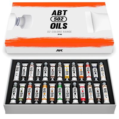 ABT502 ABT1000 SPECIAL BOX FULL RANGE of ABT502 OILS (52x20ml)