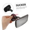TOPPERFUN 2pcs Rearview Car Mirror Suction Cup Swivel Boy Girl Viewing Mirror for Car Safety Shatterproof view 3