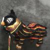 FytStycale Hand Puppet with Strings and Rod, Asian Figurine Puppet Souvenir Handmade for Adults Lion Dance Lovers Multicultural Projects, Red Black view 4