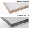 U-Shape Furniture Edge Banding, edging strip 16.4FTSoft Silica Gel Self Adhesive Veneer Edge Banding,Edge Bumper Guards,Flexible TPE Veneer Furniture Corner & Edge Guards for Table Cabinet(Brown,16mm view 2