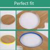 U-Shape Furniture Edge Banding, edging strip 16.4FTSoft Silica Gel Self Adhesive Veneer Edge Banding,Edge Bumper Guards,Flexible TPE Veneer Furniture Corner & Edge Guards for Table Cabinet(Brown,16mm view 4