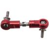 CNC Pull Rod Steering Servo Arm Fit for 1/5 HPI ROFUN ROVAN KM Baja 5B 5T 5SC Losi 5Ive T Rc Car Parts-Orange Red view 1