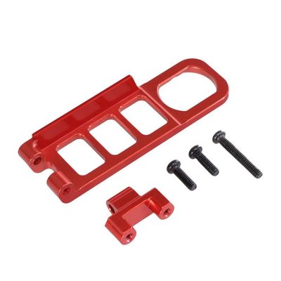 GFEJVDBI Metal Buckle Parts and Accessories Compatible with Go16207 16208 16209 16210 H16 H16BM H16PL H16V3 M162 M163 RC Cars(Red)
