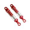 GFEJVDBI Metal Upgrade External Spring Shock Absorber Parts Compatible with 1/12 Scale RC Cars Compatible with MN 1 MN78 Front and Rear Accessories(Red) view 1