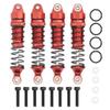 4Pcs Metal Front and Rear Shock Absorber for Traxxas LaTrax Teton Desert Prerunner SST 1/18 RC Truck Car Upgrade Parts,A view 1