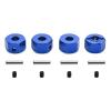 XinGeeek Aluminum 12mm Hex Wheel Hubs Adapter for Traxxas Mini Max RC Car Upgrades (Blue) view 2