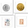 25pcs Single Pocket Coin Sleeves, 2.17 x 2.05 Inch Clear PVC Coin Protectors Storage Collection Pouches Plastic Individual Coin Holders Wrappers Capsules for Collectors, Currency Bills and Jewelry view 4