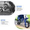 CILOYU Dirt Bike Training Wheels Replacement for Razor MX350 MX400 MX500 MX650 Electric Dirt Rocket Bike Accessories Parts Adjustable Height for Kids Electric Dirt Bike (Silver) view 2