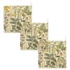 WELLDAY Herbs Muslin Baby Washcloths, 3 Pack of Cotton Newborn Wash Cloths, Extra Soft & Ultra Absorbent Baby Towels, 12 X 12 in view 2