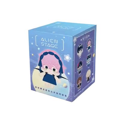 KILA MILA Anime Allien Stage Plush Keychain, Mizi Sua Till Ivan Luka Officially Blind Box Mini Plush Pendant KeyChain Box Gift (Random 1pcs)