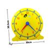 PRETYZOOM Clock Time Learner Tool for Boys and Girls Educational Clock Mold for Teaching Time for Classroom Use Visual Timer for Children view 2