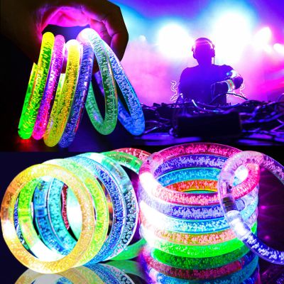AIRNEY 120 PCS Led Glow Sticks Bracelets Glow In the Dark Party Supplies, Light Up Bracelets for Kids Adults, Party Favors for Christmas, Halloween, New Year Party Light Up Toys Gifts (120)