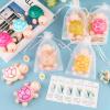 30 Sets Turtle Squeeze Toy Sensory Turtle Stress Ball Including Cute Mini Turtles Motivational Cards Organza Bags Positive Appreciation Gifts for Teacher Funny Graduation End of Year Gifts for Student view 4