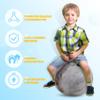Upper Rider Clouds Hopper Ball for Kids,18 Inch Bouncy Ball with Handle,Inflatable Hopping Toys for Boys Girls Aged 3-8, Indoor Outdoor Jumping Toys Gift with Pump view 4