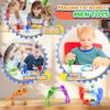 Easter Basket Stuffers for Kids Toddlers Boys 10PC Magnetic Robot Men Travel Toys Airplane Road Trip Car Travel Activities Essential Magnet Fidget Toy for Boy 3 4 5 6 Year Old Valentines Day Gifts view 3