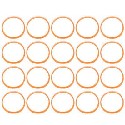 20pcs Planer Drive Belt, Ribbed Belt Ribbed Electric Replacement for BKP180 KP0800 FP0800 N1923BD