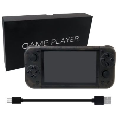 Qblahip 2025 Portable Handheld Gaming Gaming w/High Resolution Screen, 15000+ Classic Retro Games, 30+Game Format 5-inch HD Eye Protection Screen Larger Storage