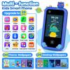 Kids Smart Phone for Boys Ages 3-8, Toy Cell Phone for Kids, Christmas Birthday Gifts for Boys, Toddler Learning Play Toy Phone with Touchscreen, Dual Camera, Game, Music, Storybook, 8GB SD Card(Blue) view 2
