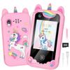 Kids Smart Phone for Girls Ages 3-8, Toy Cell Phone for Kids, Christmas Birthday Gifts for Girls, Toddler Learning Play Toy Phone with Touchscreen, Dual Camera, Game, Music, Story, 8GB SD Card view 1
