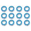 RC Car Bearings Parts for Tamiya Frog for Super Blackfoot Stadium Blitzer 12 Pcs Rubber Sealed Bearing Kit RC Car Upgrade Parts Accessories view 3