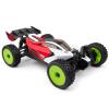 1/18 RC Car 4PCS Wheel Rims Tires Upgrades for 1/18 ARRMA Typhon Grom (Green) view 2