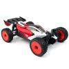 1/18 RC Car 4PCS Wheel Rims Tires Upgrades for 1/18 ARRMA Typhon Grom (Red) view 2