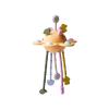 Food Grade Silicone Pull String Baby Toy, Montessori Pull String Sensory Toy for 18 Months Babies Teething Toys,Toddler Fidget Toys Birthday Gift for Infant/Toddler(Yellow) view 1