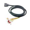 QIJUQKXI 20 26 36 50 Core Pin CN1 A6 X4 Servo Driver IO Control Line MR-J3CN1 Signal Cable(8M,26P Signal IO Line) view 2