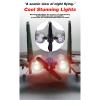 XMFHANG 4CH RC Jet Fighter, Su35 RC Plane for Beginners, 2.4Ghz Remote Control Airplane for Adults, Fighter Warplane with 6 Axis Gyro Stabilizer, 3D/6G Fly Mode, 2 Batteries, Easy to Fly view 4