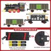 Train Set Train Toys for Boys with Smokes, Lights and Sound (ON/Off), Train Set Under Christmas Tree, Toddler Model Trains for 3 4 5 6 7 8+ Years Old Kids Gifts view 4