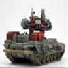 1/35 BC-005 Tesla Tank GlueFree Gun Turret Movable w/Tesla lamp Assembly Plastics Model kit view 3