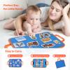 CHEFAN 4 Pack Felt Board Bible Stories Set, Flannel Board Stories, Nativity Flannel Graph Bible Toy for Kids, Include Joseph The Prince of Egypt, In The Beginning,Ten Commandments,Crossing The Red Sea view 3