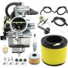 16100-HM8-B01 Carburetor Kit, compatible with for Honda TRX 250 Recon250 TRX250TM TRX250TE ATV Carburetor, replaces 17254-HM8-000 and 16950-HN7-003. view 1