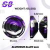 7YO S8 Yoyo Professional for Kids 8-12, Dual Function YoYo with Case, 10 Strings, KK Bearing, Bearing Removal (Purple Silver) view 2